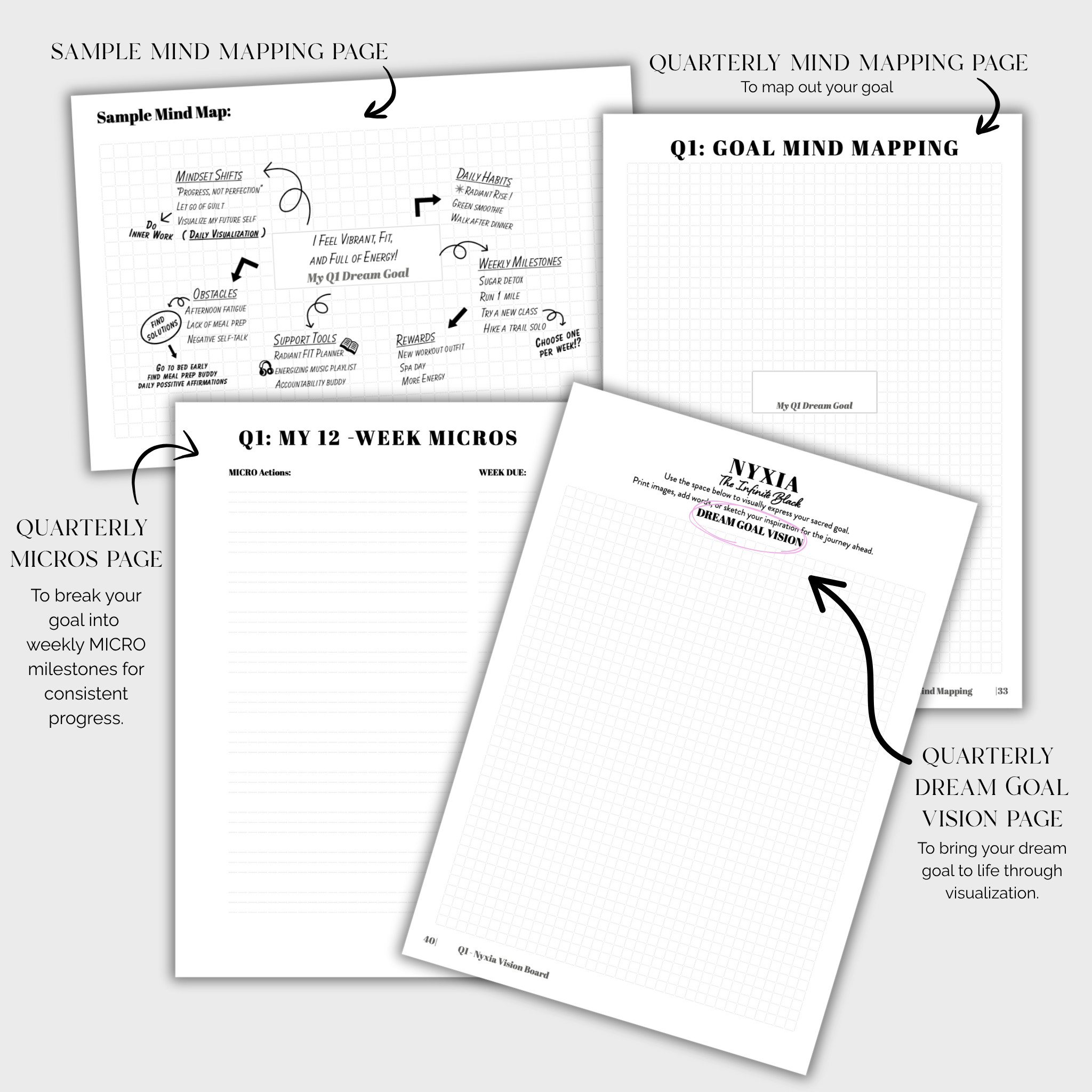 The Radiant Journey 2026 Weekly Planner